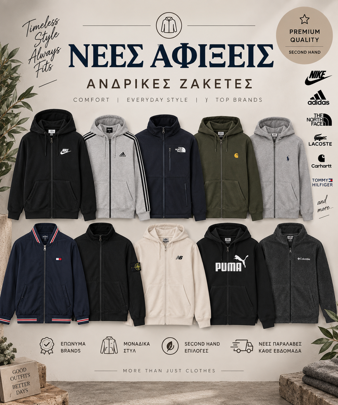 Ανδρικές Ζακέτες