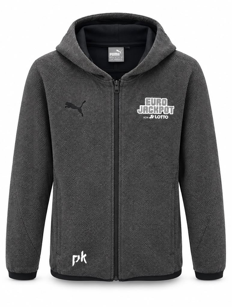 Puma Ανδρική Ζακέτα Γκρι - XL