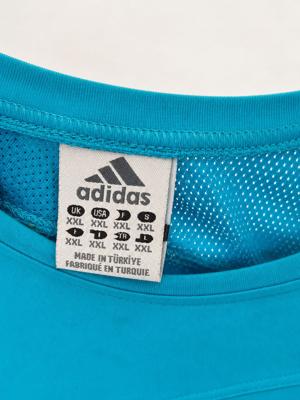 Adidas Performance Training T-Shirt – Turquoise-XXL