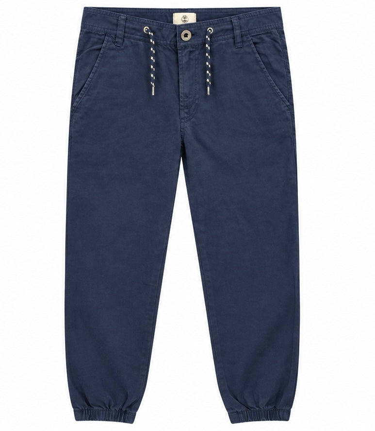 Timberland Ανδρικό Chino Jogger Παντελόνι Μπλε - S