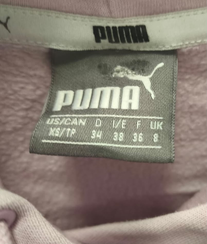 Puma Γυναικείο Φούτερ Ροζ - XS
