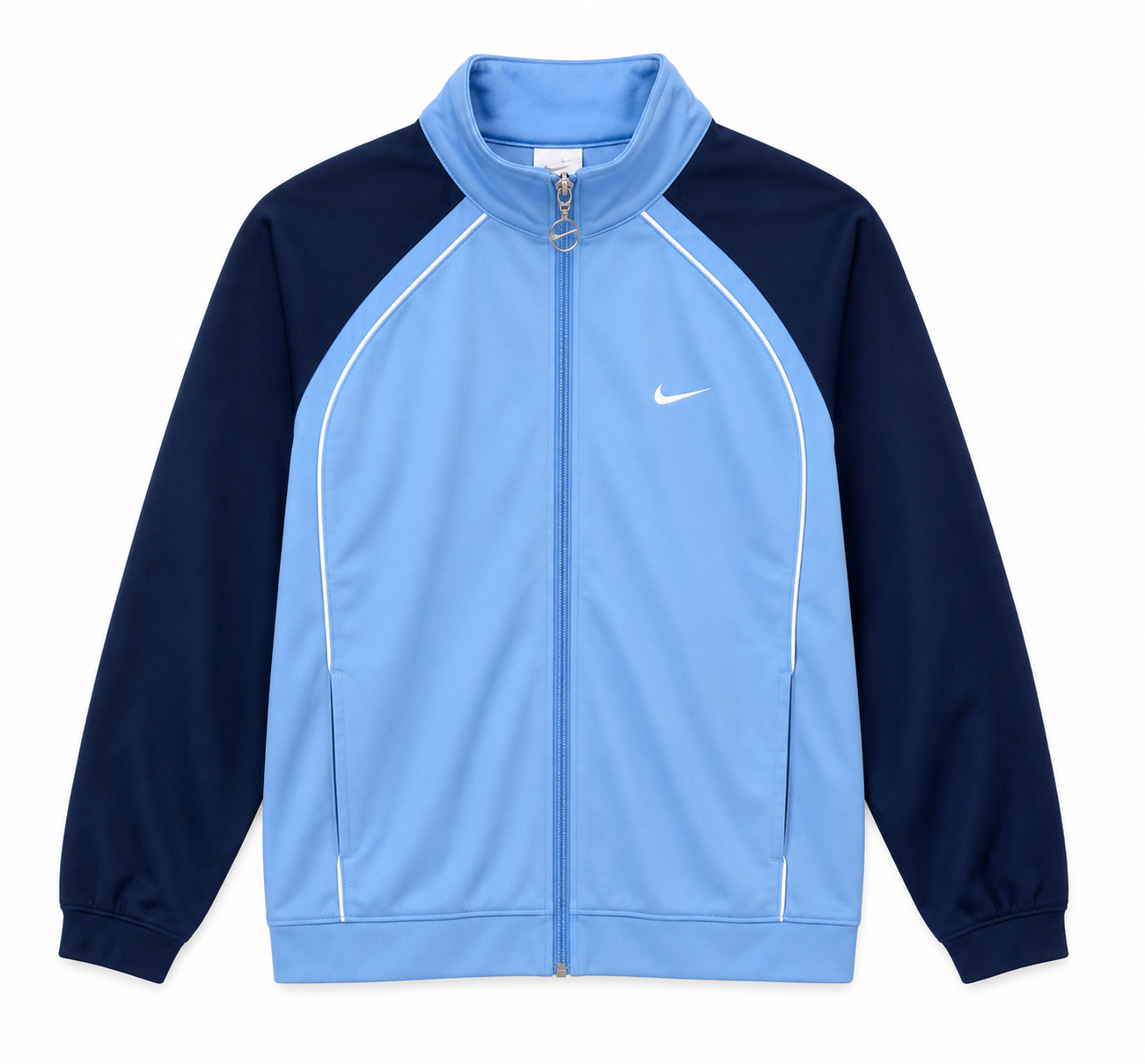 Nike Track Jacket Light Blue / Navy-L
