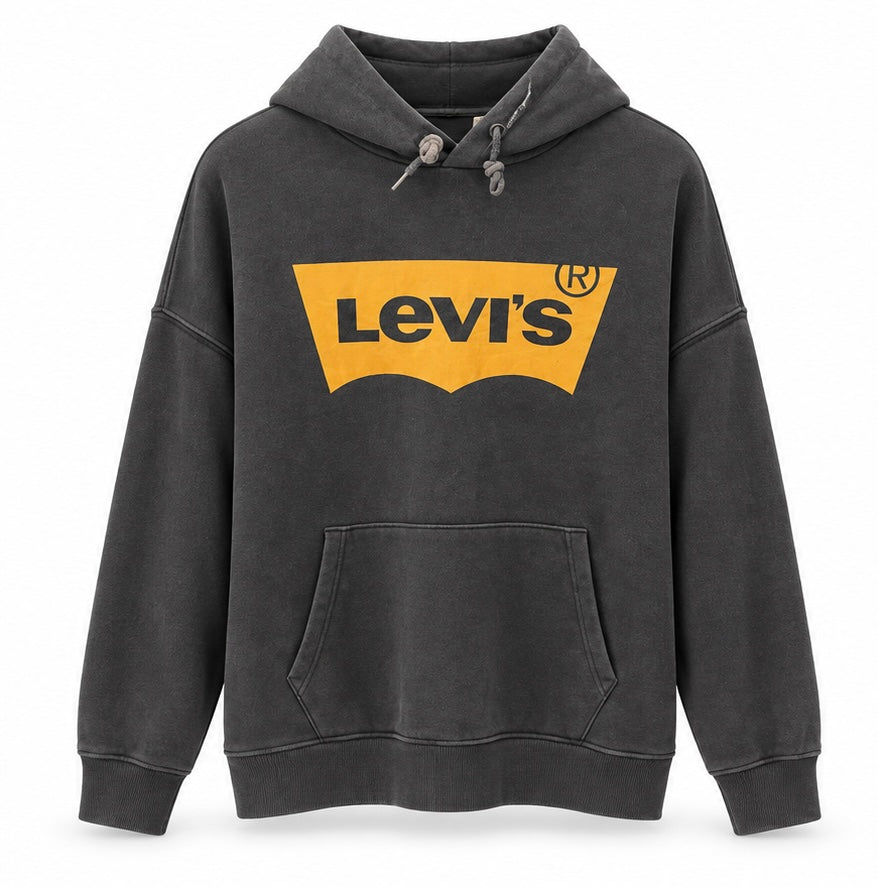 Levi's Ανδρικό Φούτερ Ανθρακί – S