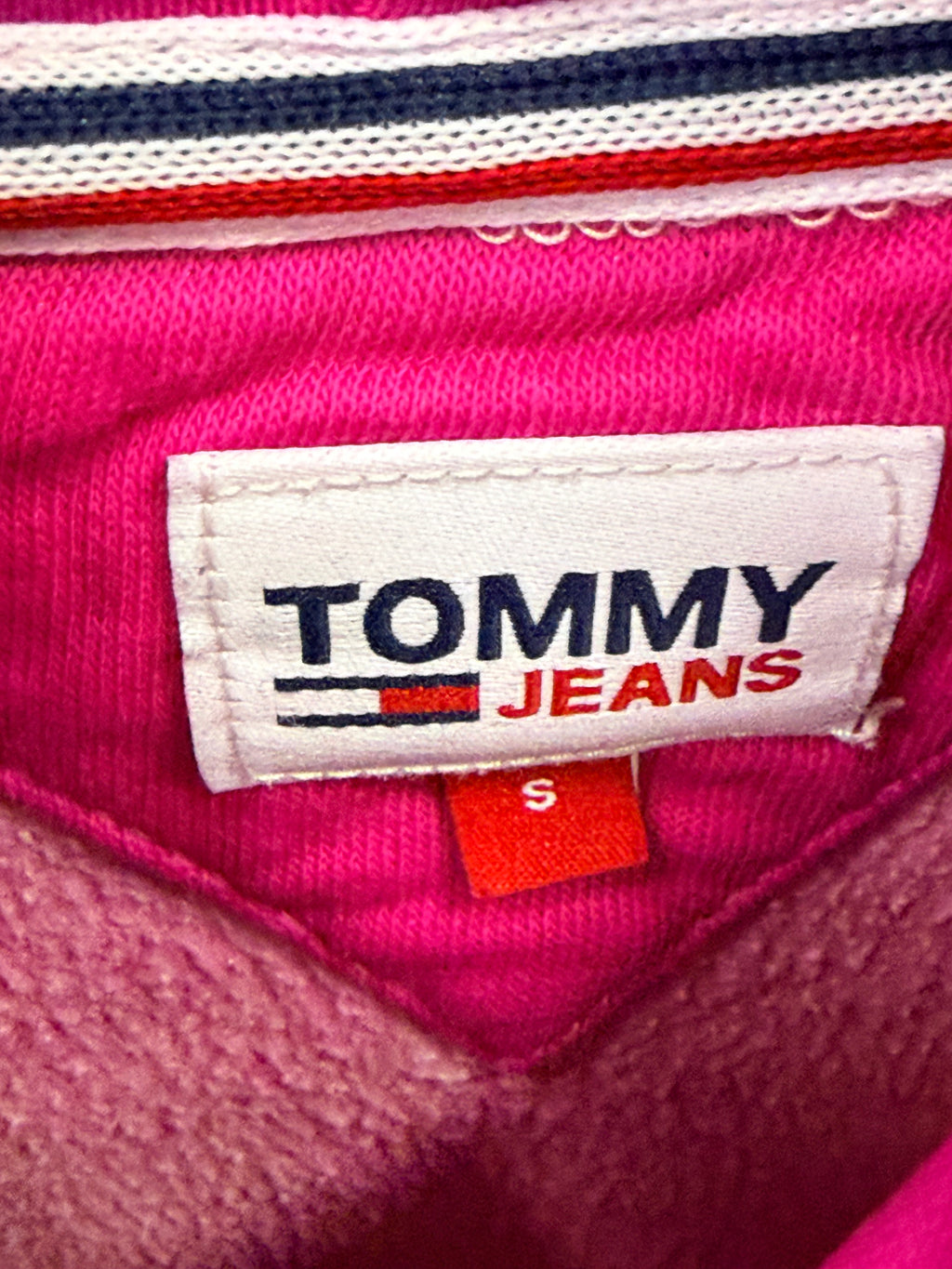Tommy Hilfiger Jeans Γυναικείο Hoodie Φούξια-S