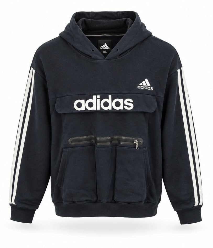 Adidas Ανδρικό Φούτερ Μαύρο – XXL