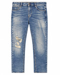 Guess Ανδρικό Τζιν Μπλε Distressed - W33