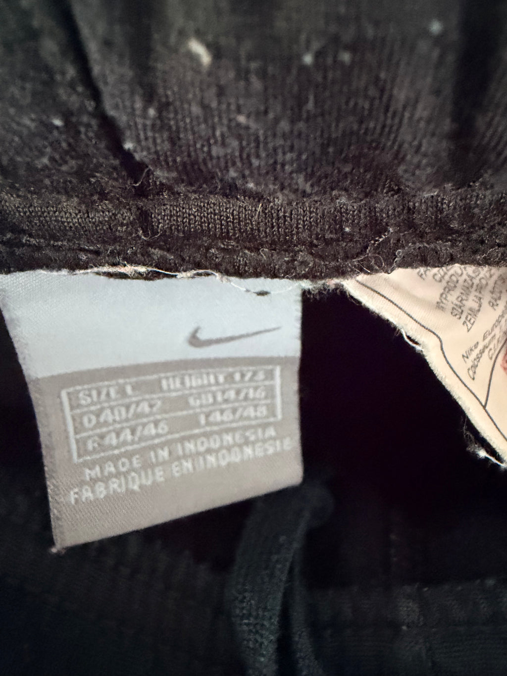 Nike Ανδρικό Μαύρο Αθλητικό Παντελόνι Φόρμας-L