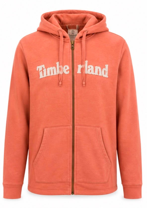 Timberland Zip Hoodie – Κοραλί (S)