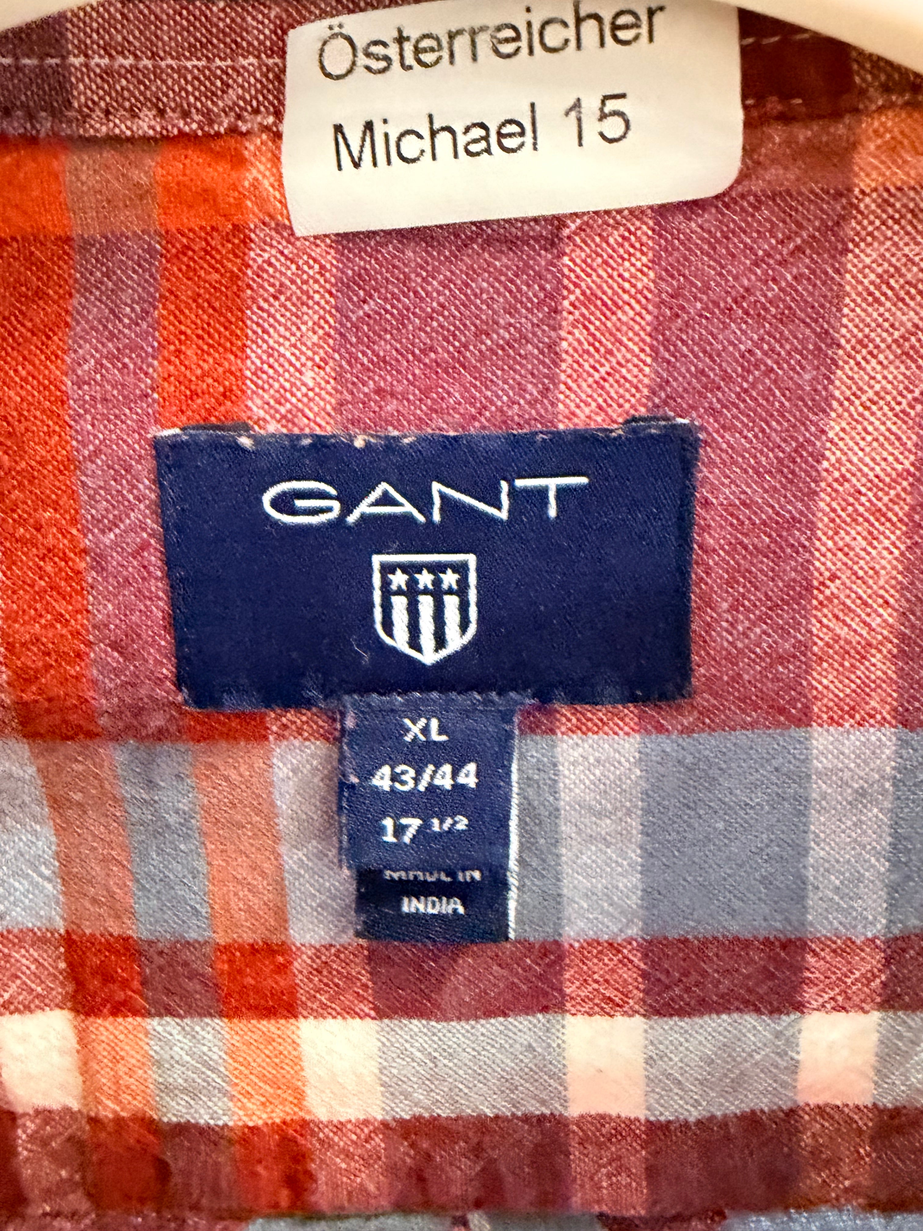 GANT Madras Check Shirt-XL