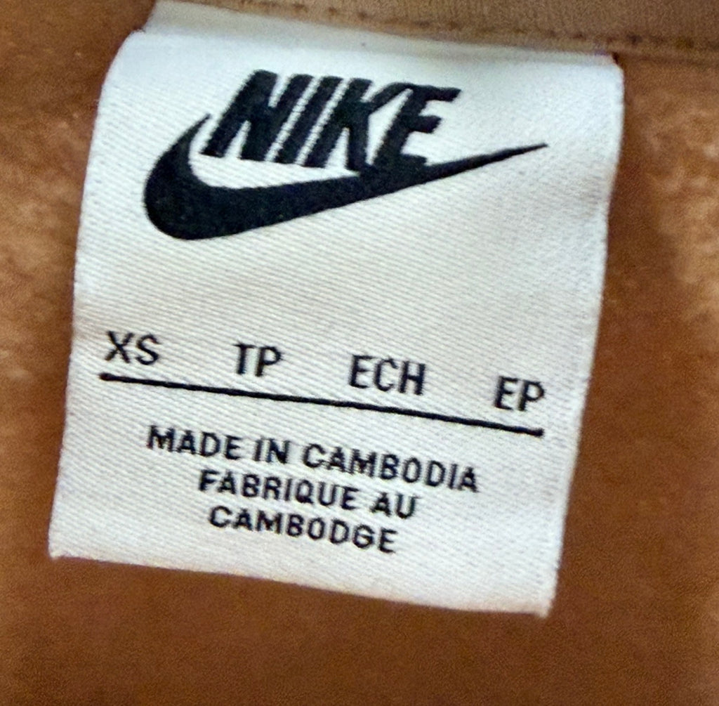 Nike Γυναικείο Φούτερ – Μπεζ - XS