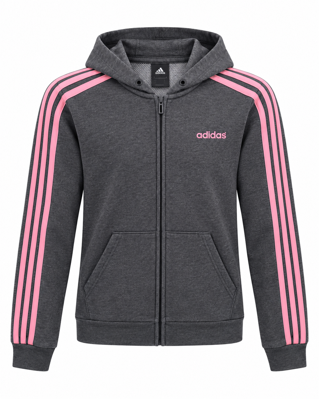 Adidas Γυναικεία Ζακέτα Γκρι - S