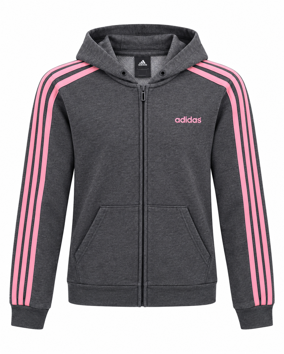 Adidas Γυναικεία Ζακέτα Γκρι - S