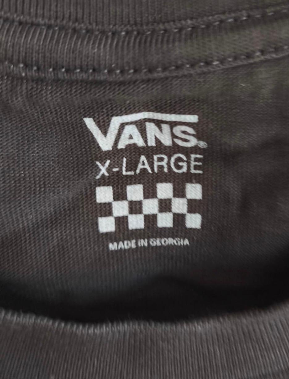 Vans Ανδρικό T-Shirt Μπλουζάκι – Μαύρο – XL