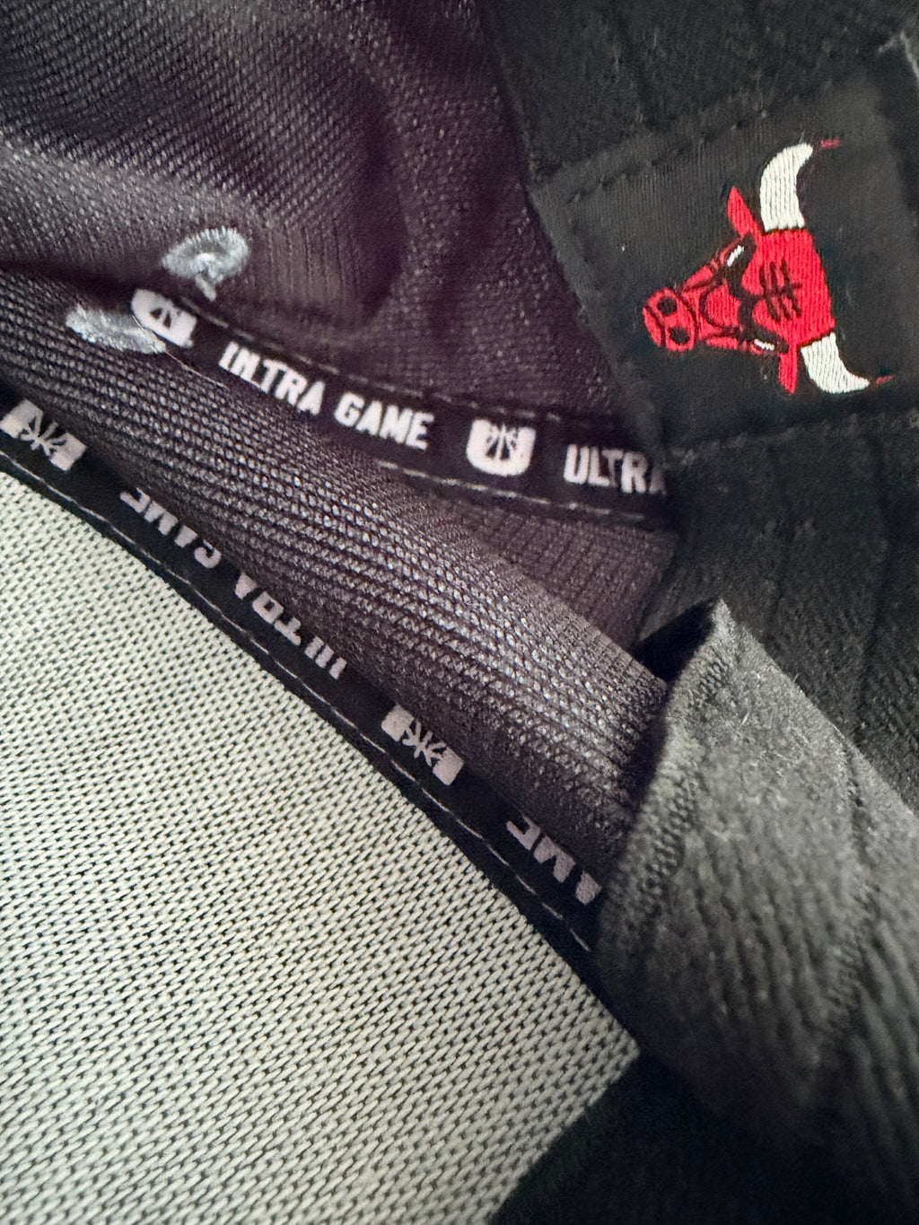 Chicago Bulls Γκρι Καπέλο Baseball USA Logo