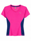 Puma Γυναικείο Αθλητικό T-Shirt Pink-XS