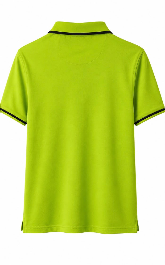 Champion Ανδρικό Polo Μπλουζάκι – Λαχανί – M