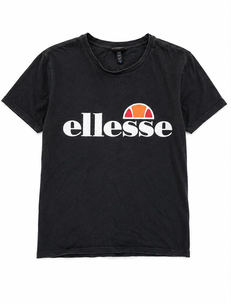 Ellesse Big Logo T-Shirt – Black – S
