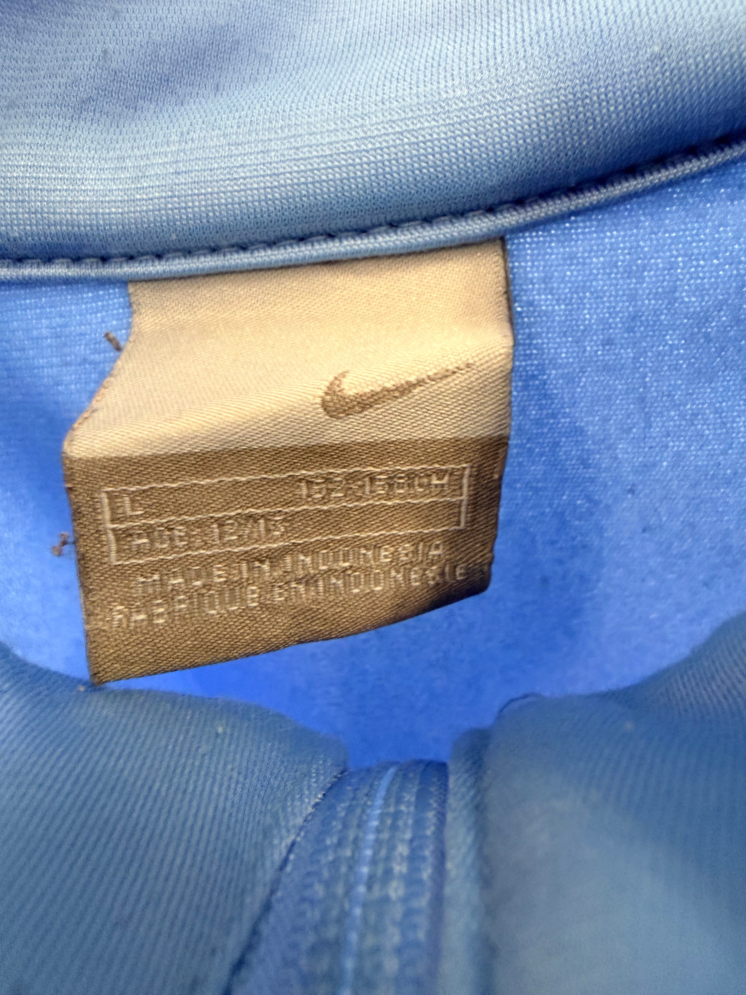 Nike Track Jacket Light Blue / Navy-L