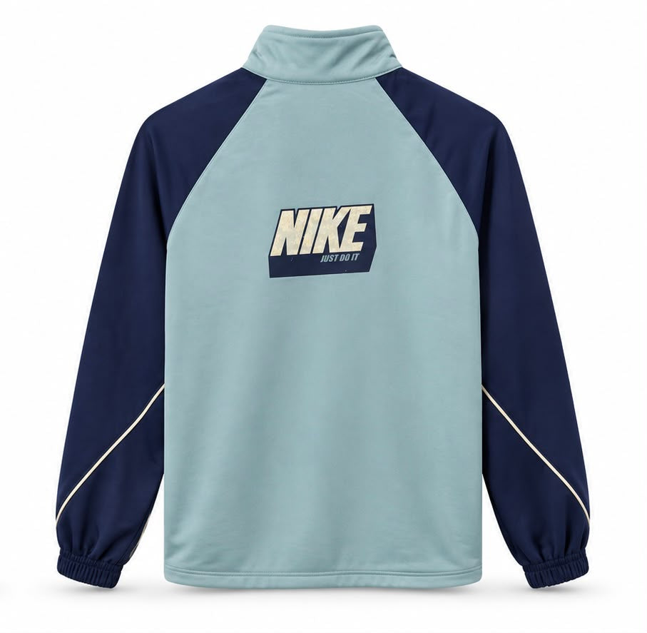 Nike Ανδρική Ζακέτα Γαλάζια Μπλε - XL
