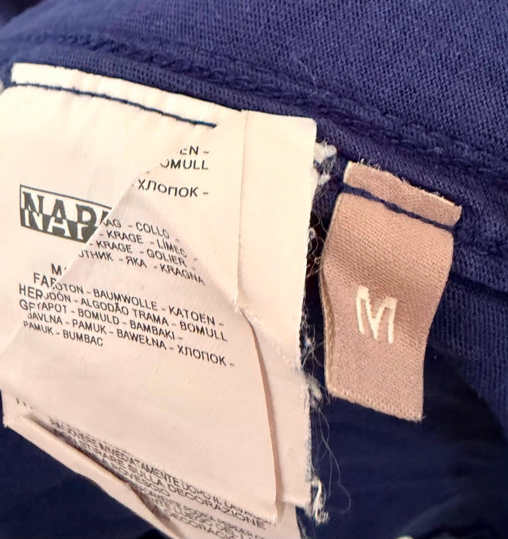 Napapijri Ανδρικό T-Shirt Μπλε με Graphic Logo – M