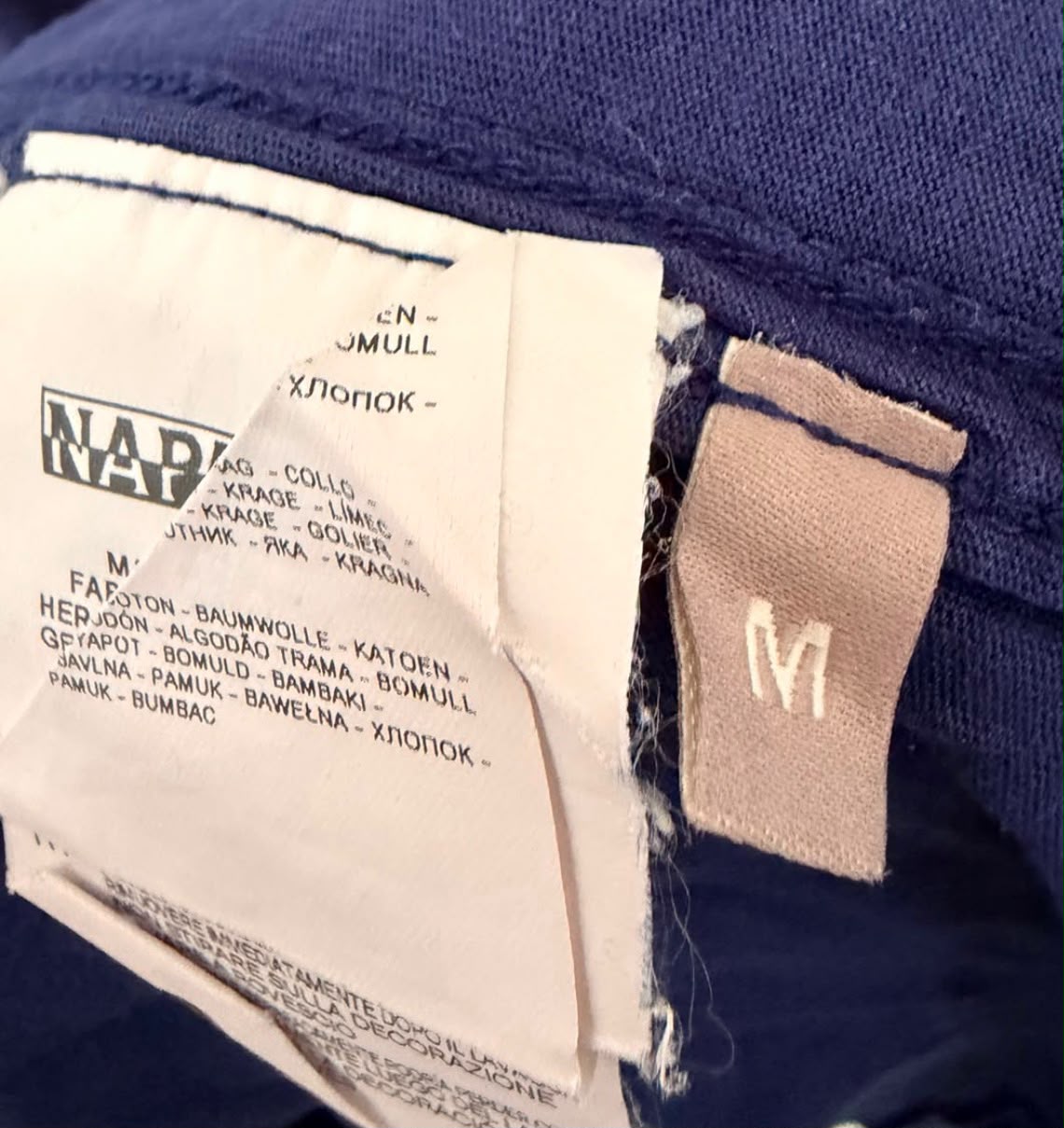 Napapijri Ανδρικό T-Shirt Μπλε με Graphic Logo – M