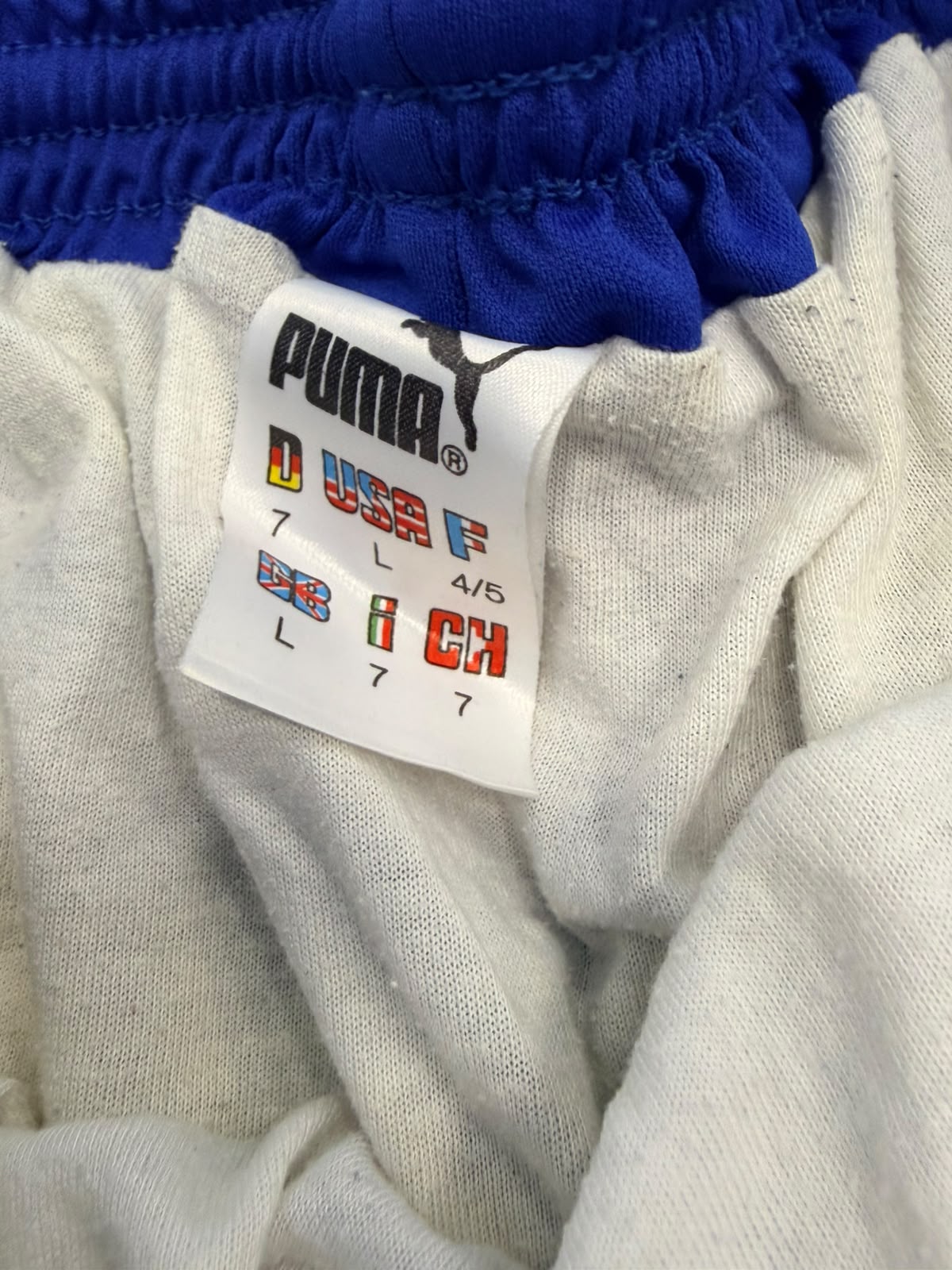 Puma Women’s Training Shorts – Blue-L