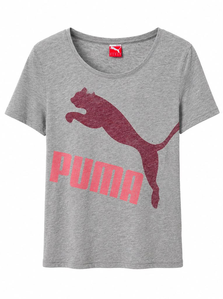 Puma Γυναικείο T-Shirt Μπλουζάκι – Γκρι – XL