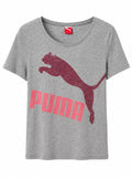 Puma Γυναικείο T-Shirt Μπλουζάκι – Γκρι – XL