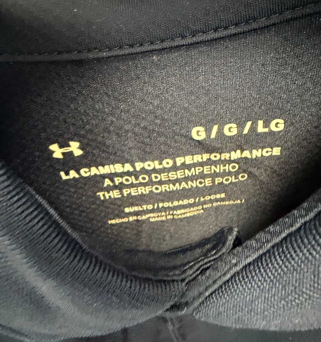 Under Armour Performance Polo Μπλε – Large