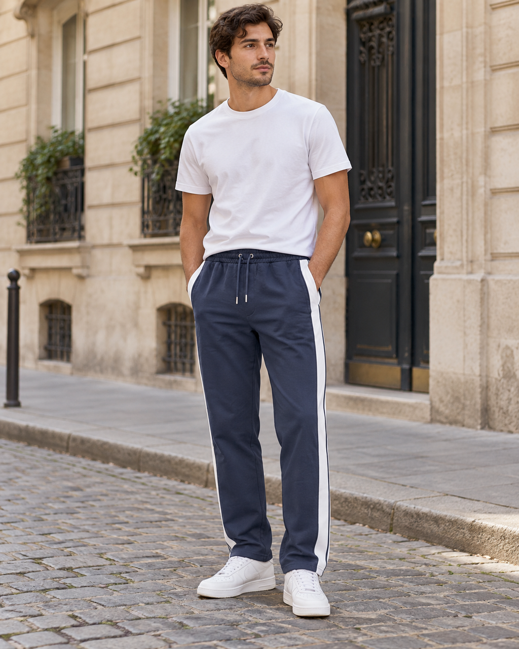 Ellesse Ανδρικό Παντελόνι Φόρμας Μπλε - L
