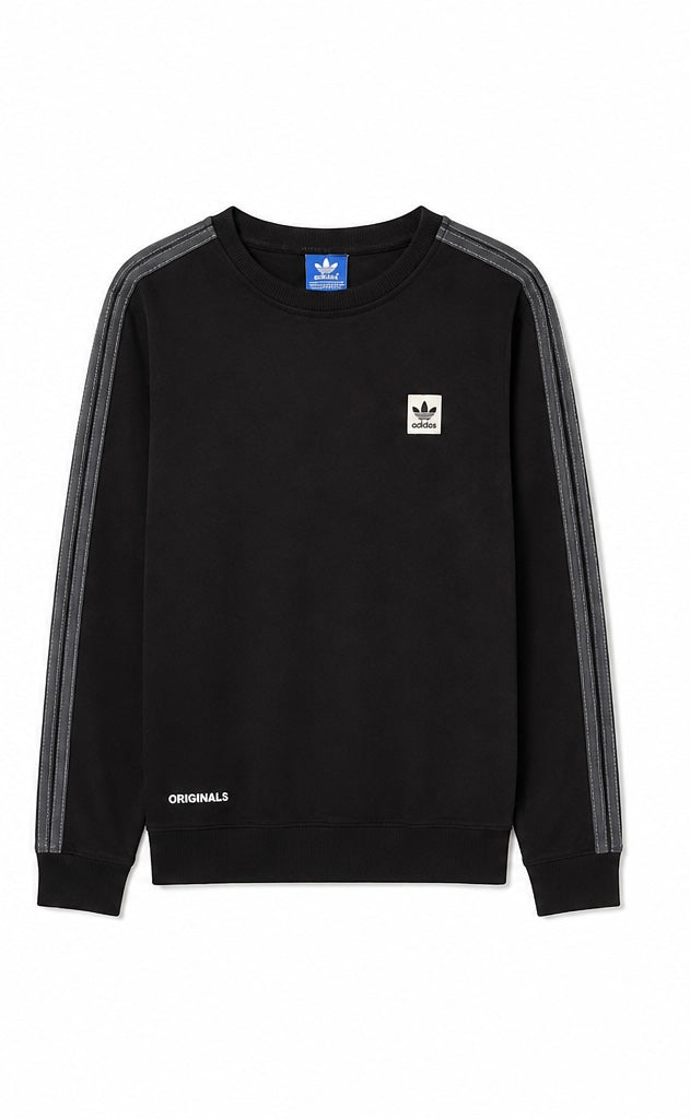 Adidas Originals Ανδρικό Φούτερ Μπλουζάκι – Μαύρο – XL