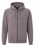 G-RAW Full Zip Hoodie – Taupe / Stone Grey-XS