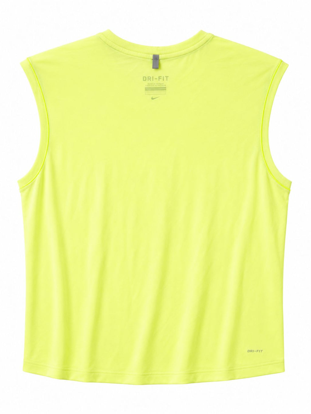 Nike Dri-FIT Sleeveless Training Top – Volt Yellow-M