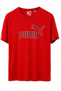 Puma Sport Lifestyle Logo Red T-Shirt – M