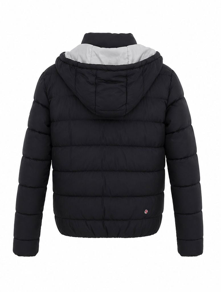 Colmar Ανδρικό Puffer Jacket με Αποσπώμενη Κουκούλα – Μαύρο-L