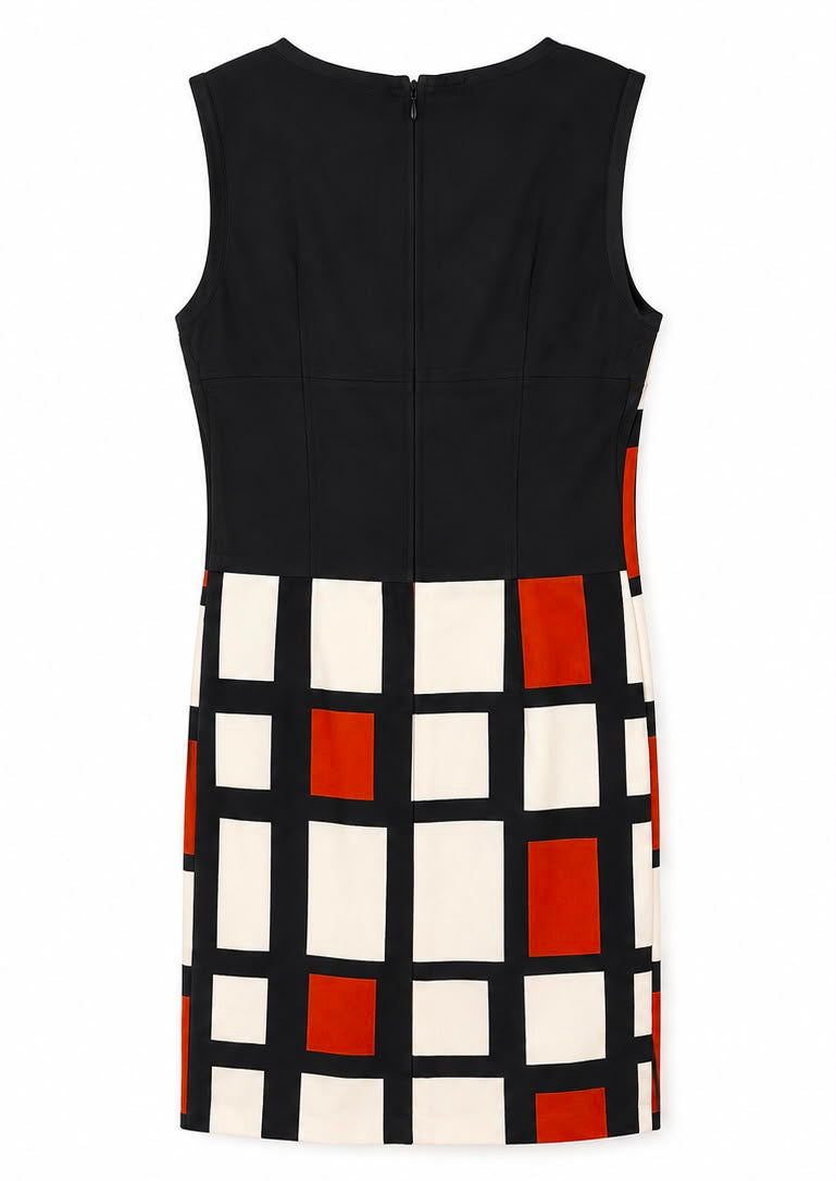 Sandro Ferrone Roma Γυναικείο Φόρεμα Geometric Print Αμάνικο-L