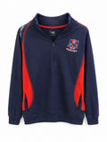 AFL Melbourne Football Club Ανδρικό Φούτερ Half-Zip – Μπλε/Κόκκινο – Medium