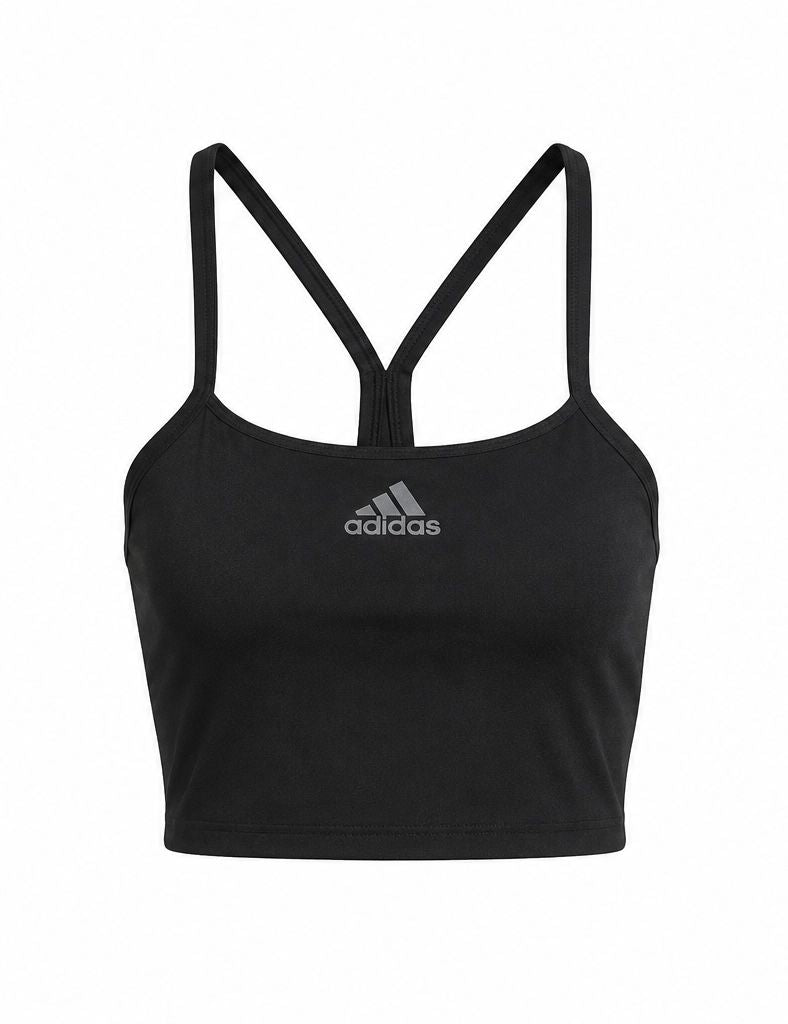 Adidas Training Crop Top – Μαύρο-(36