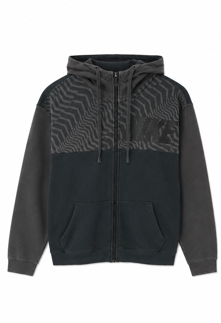 Nike Sportswear Zip Hoodie – Black/Grey-M