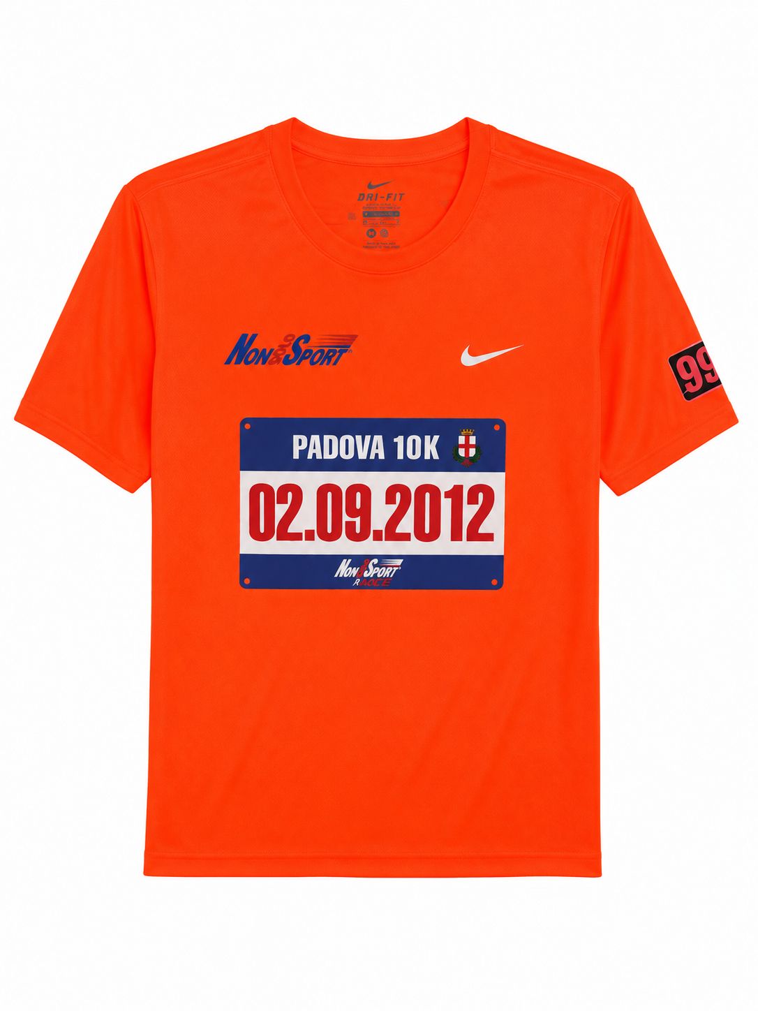 Nike Dri-FIT Padova 10K Race T-Shirt – Orange-M