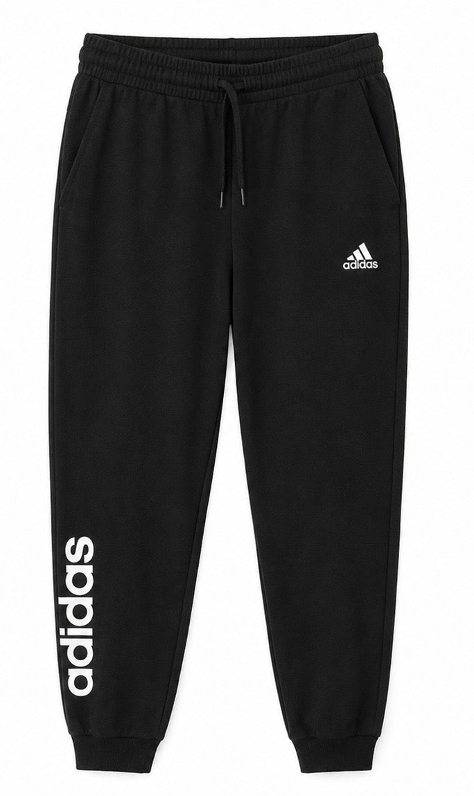 Adidas Ανδρικό Μαύρο Παντελόνι Φόρμας με Logo-M