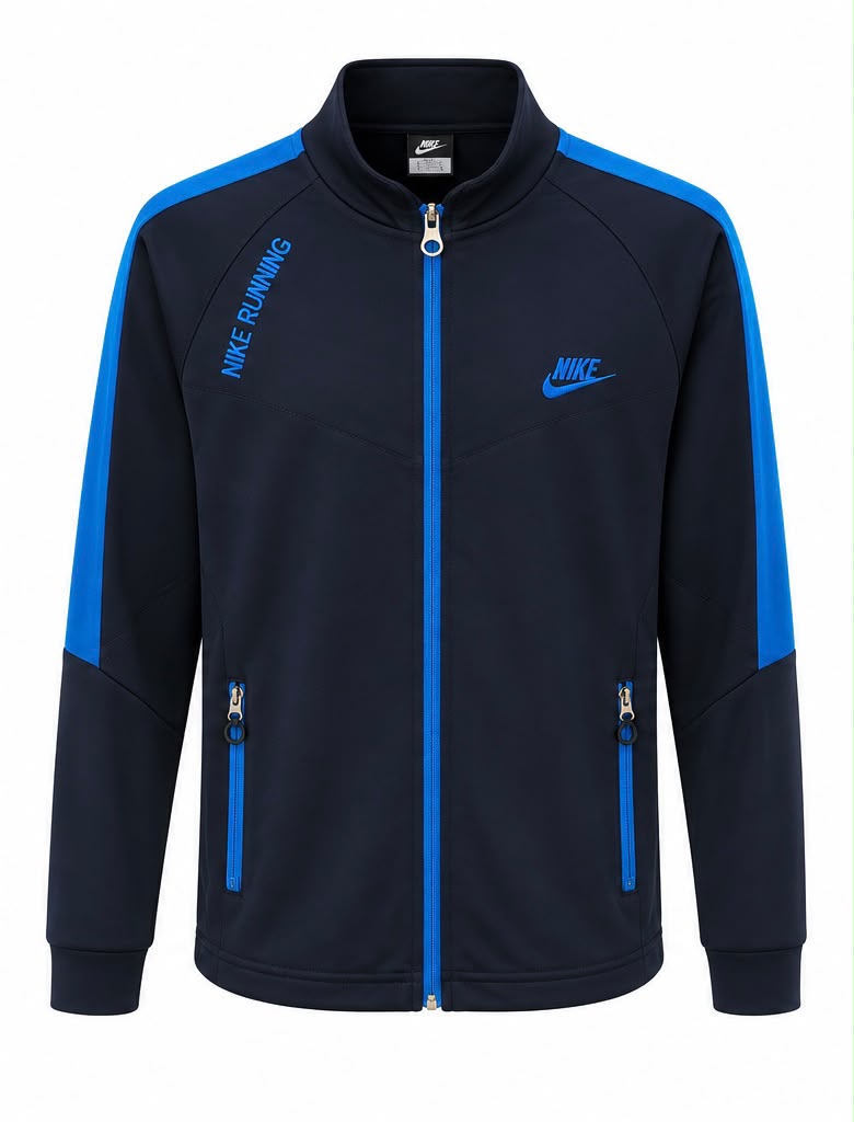 Nike Ανδρική Ζακέτα Μπλε - XL