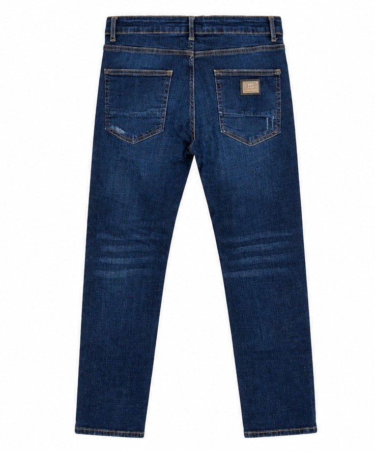 Dolce & Gabbana Ανδρικό Τζιν Παντελόνι – Σκούρο Μπλε – Size 52