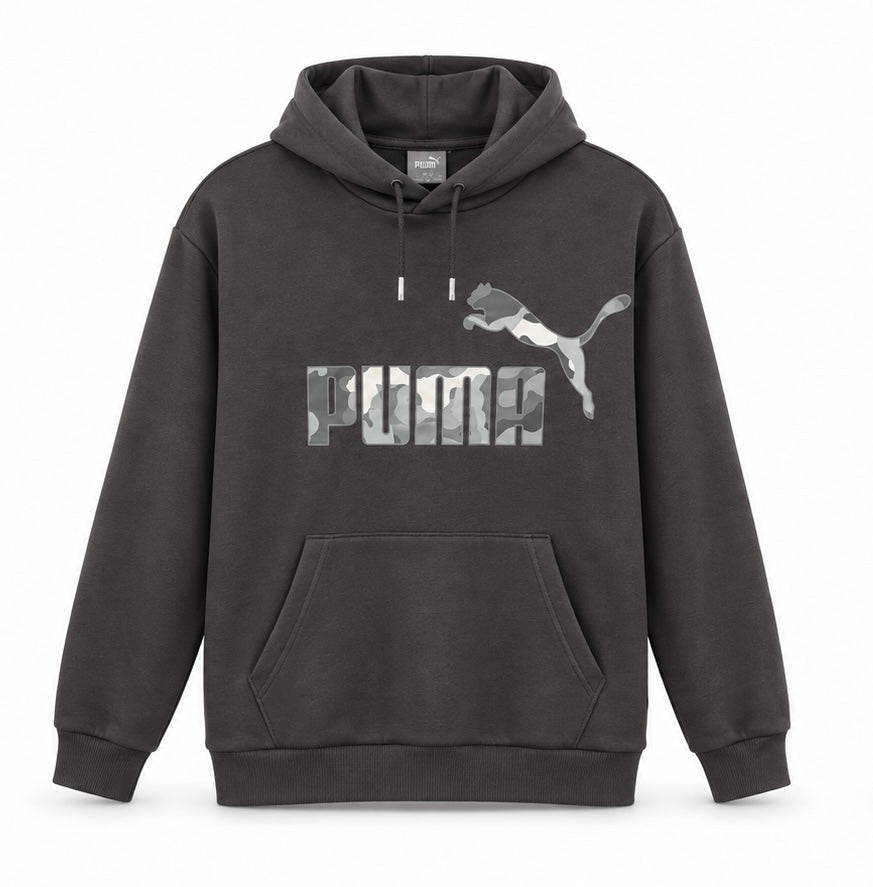Puma Ανδρικό Φούτερ Μαύρο – XL