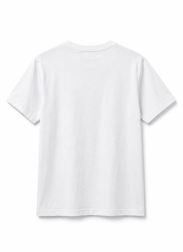 Adidas Graphic Print T-Shirt – White-L