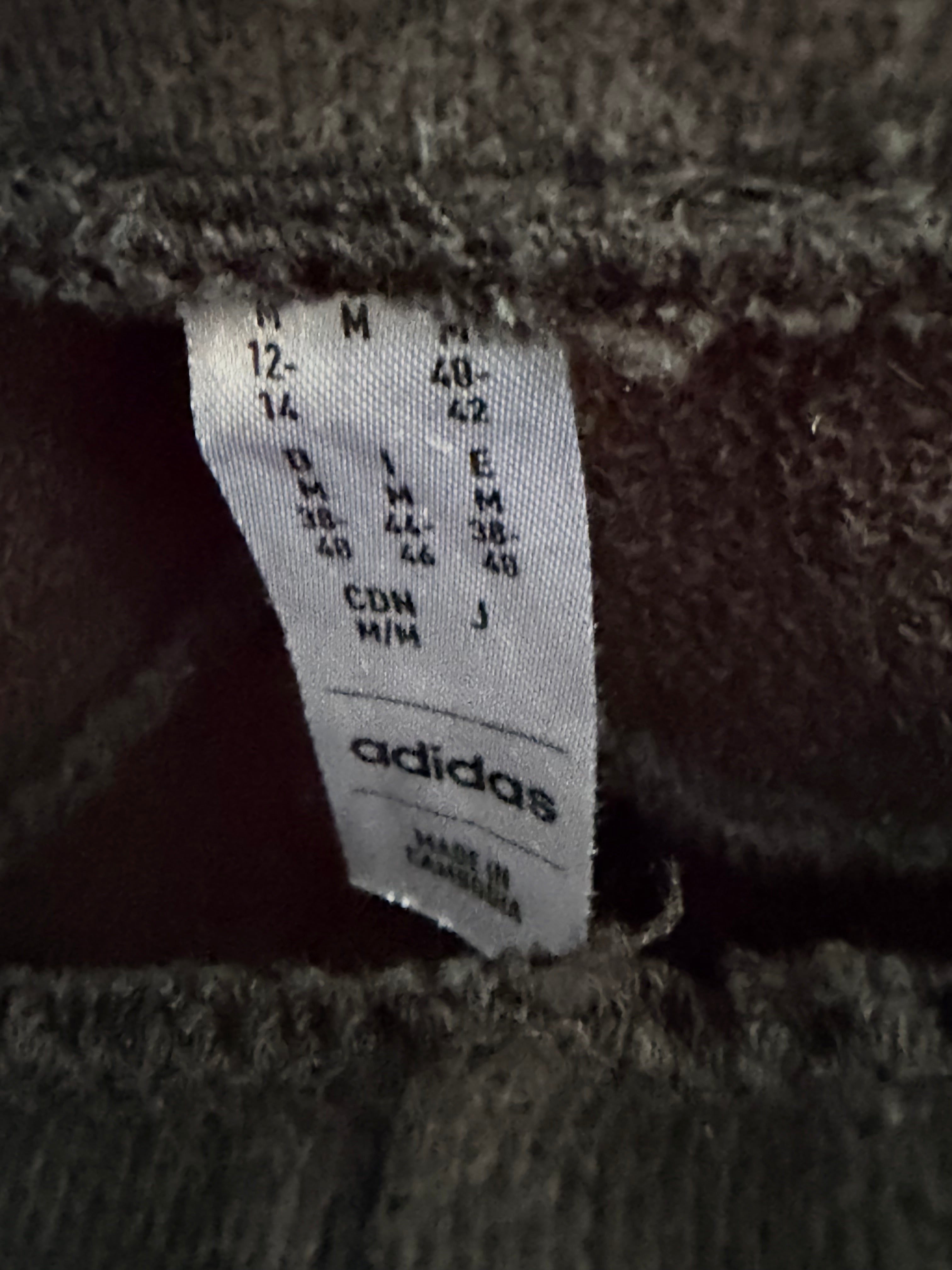 Adidas Ανδρικό Μαύρο Παντελόνι Φόρμας με Logo-M