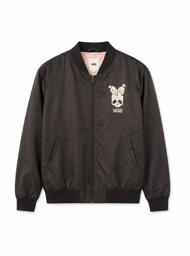 Vans Ανδρικό Bomber Μπουφάν – Μαύρο – Size L