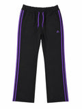 Adidas Track Pants – Black/Purple-XL