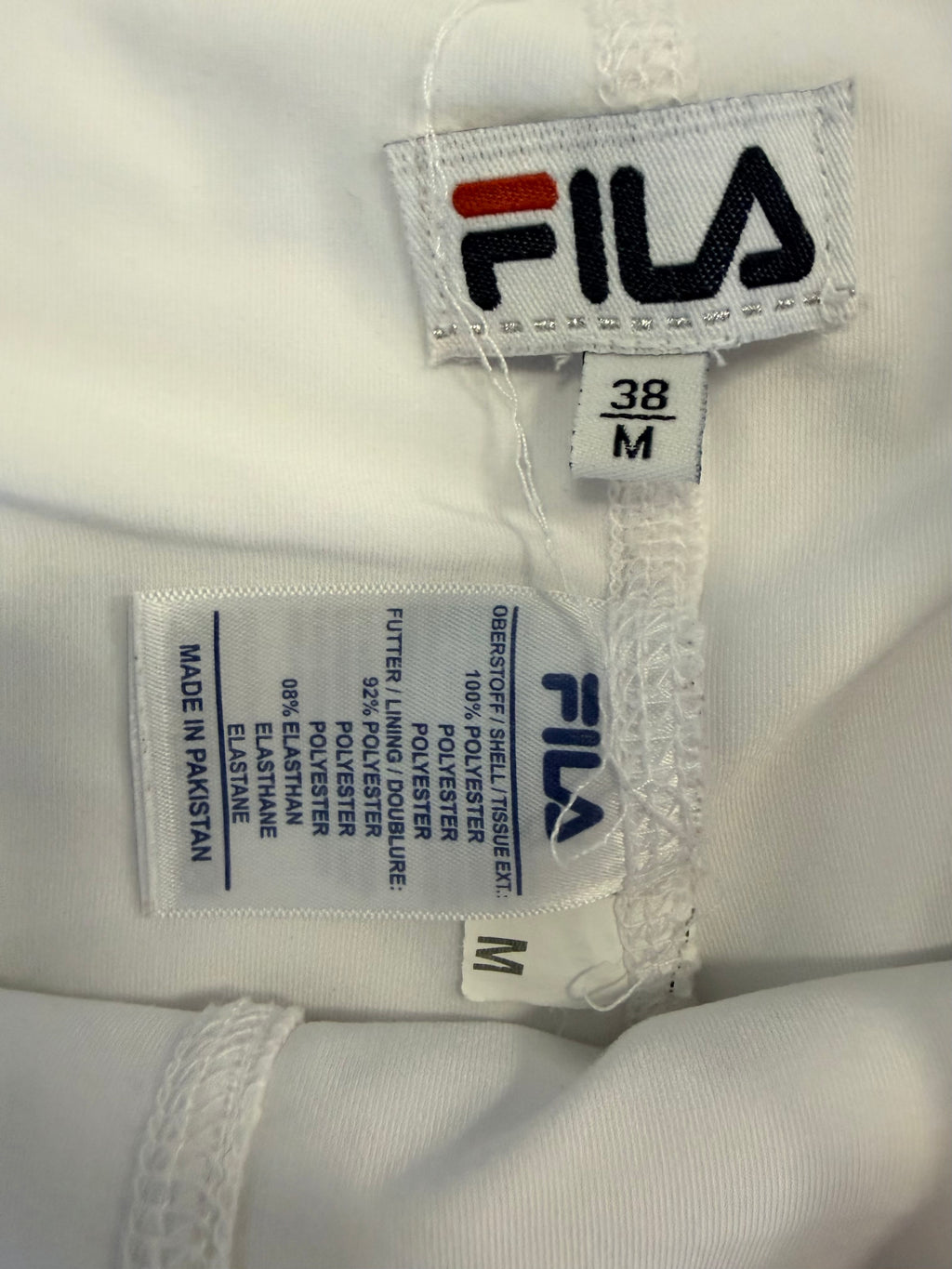 Fila White Tennis Skort-M