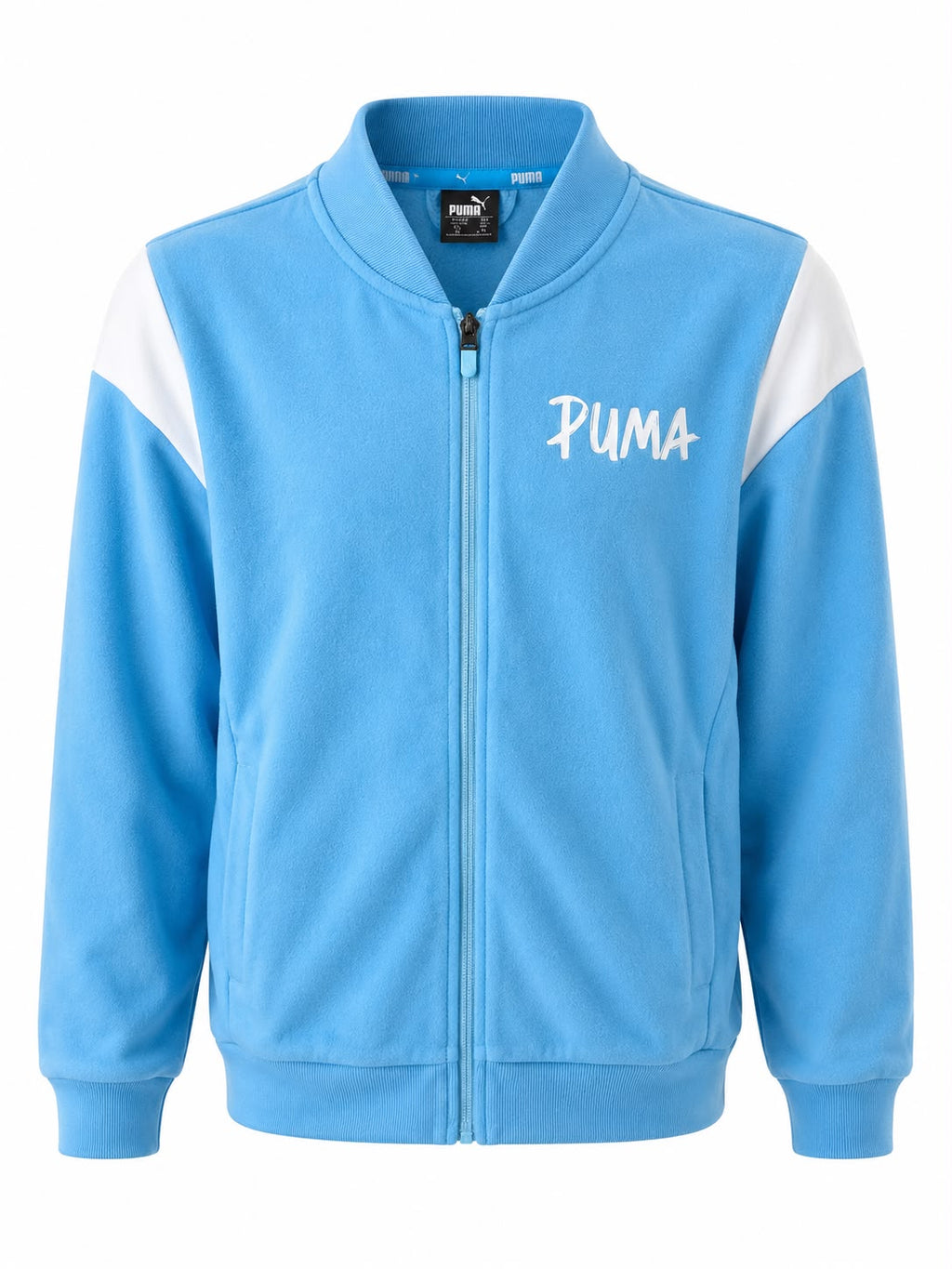 Puma Full Zip Track Jacket – Sky Blue-XL